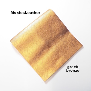 Greek bronze leather pieces, animal prints, leopard cheetah, leather for earrings