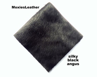 New Natural Hey Dude hair on leather pieces- hair on hide brown leather -  hide with hair on -leather with fur