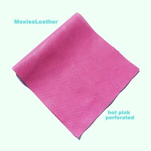 Hot pink leather sheets for earrings, leather pieces, wholesale leather