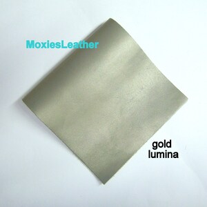 Goldleder-Stücke, Lederfransen, Leder für Tassels, Ledertasseln, echte Lederschnitte in goldenem Leder