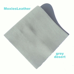 leather grey for earrings, leather sheets, leather remnants, earrings leather