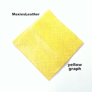 Yellow leather pieces, animal prints, leopard cheetah, leather for earrings