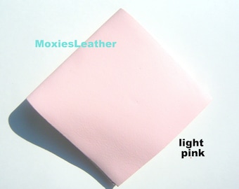 firm leather - cow hide leather pink firm leather - cow hide leather -