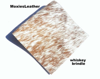 New Natural Hey Dudes hair on leather pieces- hair on hide Appaloosa  leather -  hide with hair on -leather with fur