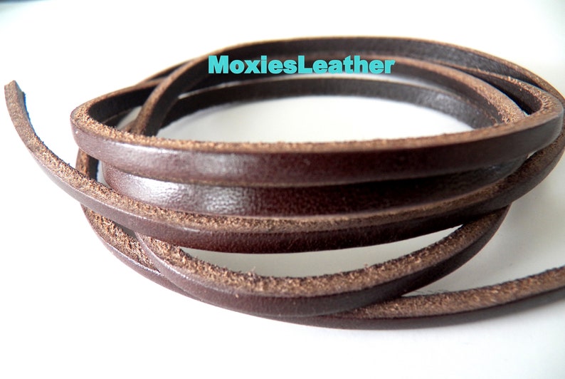 Leather cords brown eather bracelets leather necklace jewelery image 1