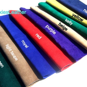 Suede leather skin piece strips bands arts crafts - suede skins - wholesale suede from moxies leather