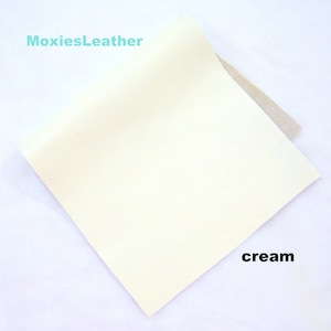 SALE cremefarbenes Lederstück, cremefarbenes Leder für Schmuck, cremefarbenes Leder für Ohrringe, cremefarbenes Leder für Scrapbooking