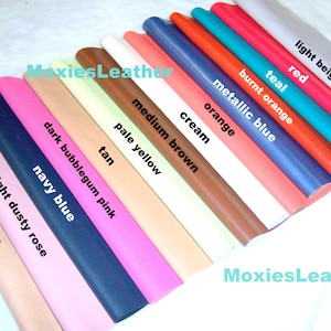 leather hides ,real leather skins , genuine leather skin ,soft leather pieces pink ,orange ,red, brown, leather pieces