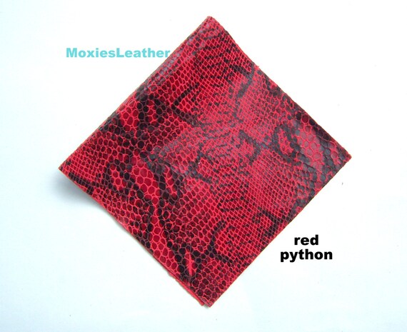 snake print red