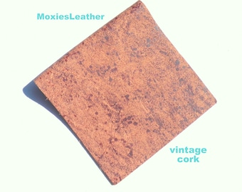 leather sheets cork, western suede, leather pieces, leather remnants, earrings leather