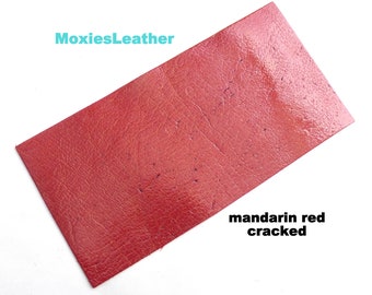 Red leather pieces , thick firm leather, leather for earrings, genuine leather ,pieces of leather , remnants of leather ,leather earring