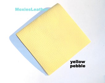 leather pieces yellow leather, leather scraps, journal cover, earrings, jewelery , leather for artisans , wholesale leather ,