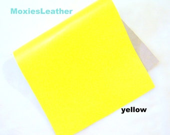 yellow leather thick firm yellow leather skins ,leather pieces scraps for crafts , colourful leather for repair fringes leather tassel