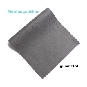gunmetal leather pieces , charcoal leather , moxies leather . leather sheets for earrings