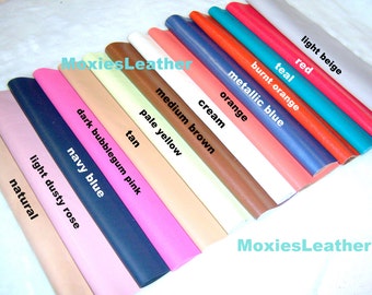 soft leather strips, leather bands, red, blue, black, white, orange 11 inches x 7/8 inches or 22 x 2 cm  ,leather strips,