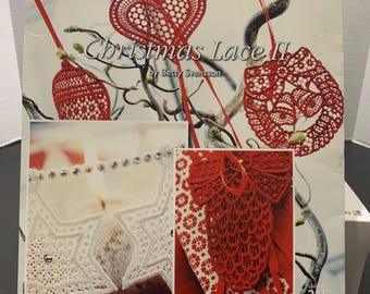 Husqvarna Viking 265 Christmas Lace II by Betty Svensson 30 Designs All Formats