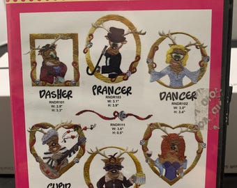 Reindeer follies & Happy go lucky Amazing designs 32 Classic Designs ADC210/343