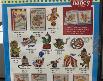 Amazing Designs Embroidery CD - In-the-Hoop Circus Counting Book