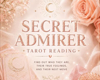 Geheime bewonderaar Tarotlezen | Wie is er verliefd op mij | Paranormale liefdeslezing | Toekomstige romantische voorspelling | Dezelfde dag tarot