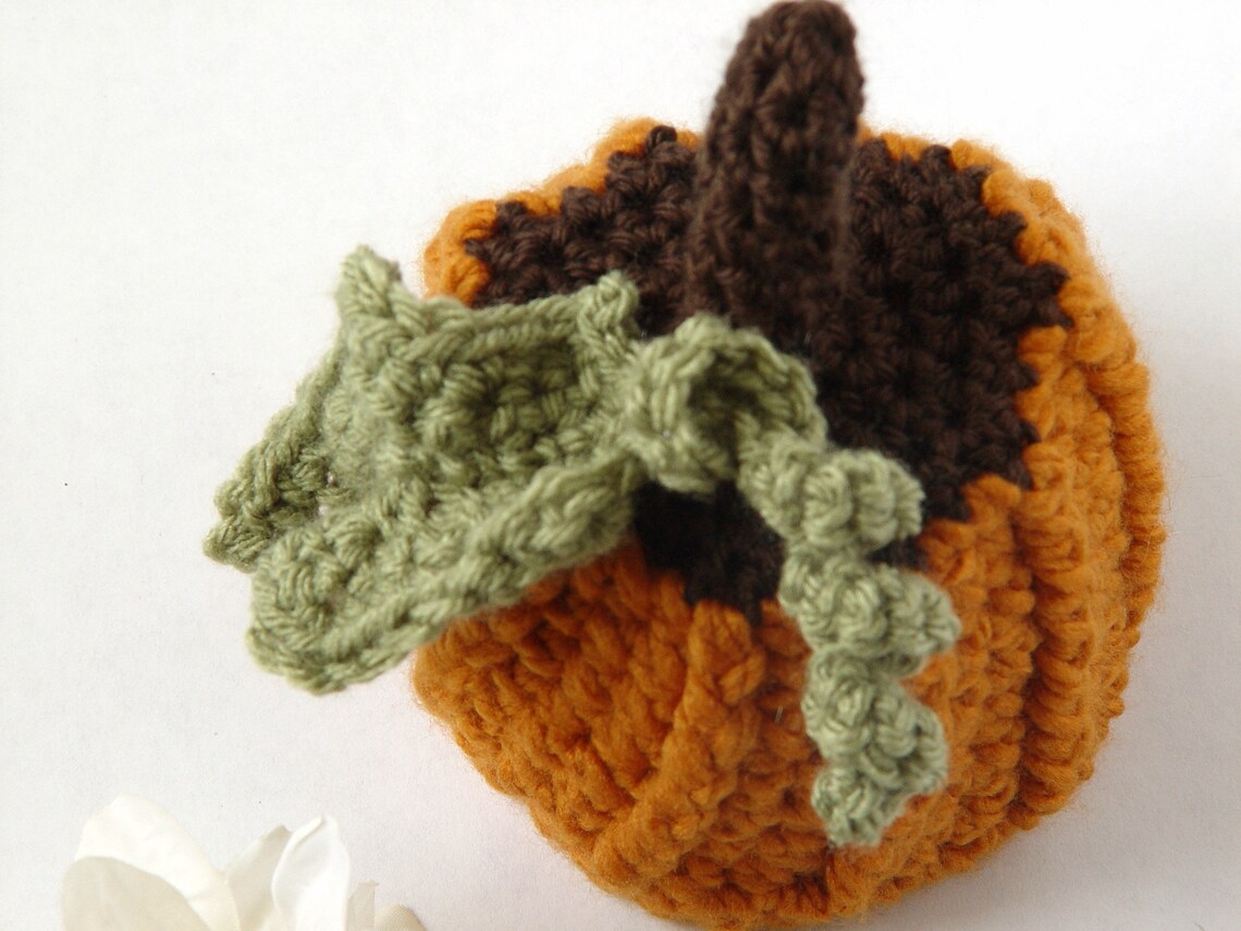 Newborn Halloween Costume Photo Outfit Baby Pumpkin Hat Etsy