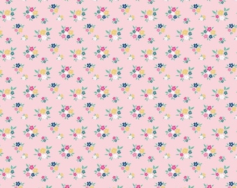 I/'d Rather Be Glamping Floral C8486-PINK by Dani Mogstad for Riley Blake Designs