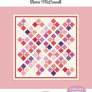 Four Square #205  Pattern by Sherri McConnell from  A Quilting Life