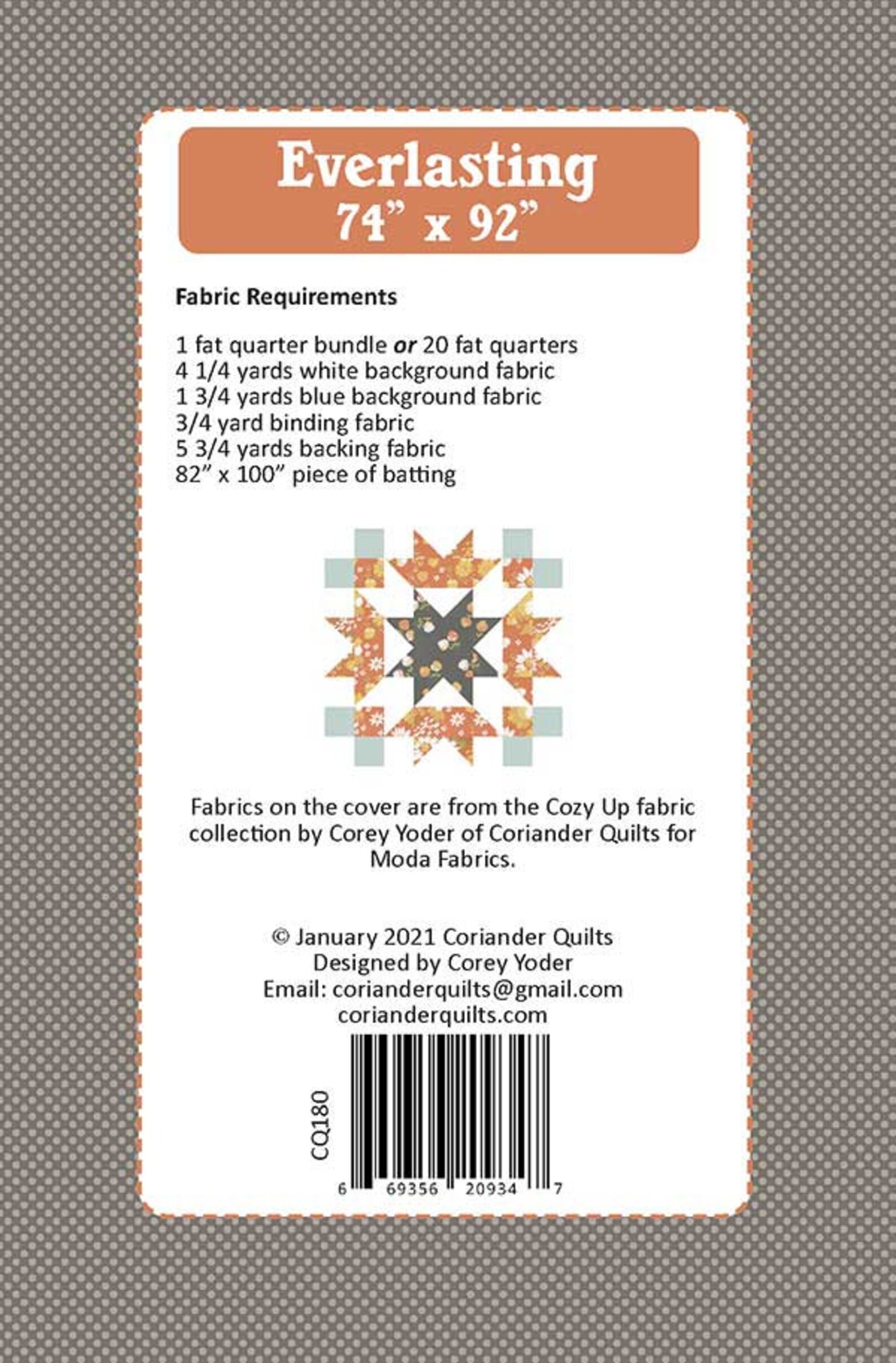 Everlasting Quilt Pattern by Corey Yoder Etsy