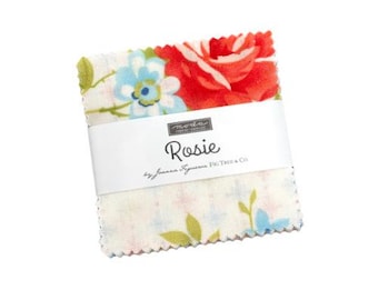 Rosie Mini Charm Pack 42 Pieces by Fig Tree and Co. for Moda Fabrics ...