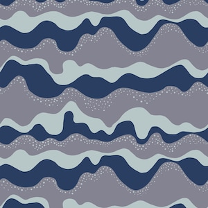 Floradora Sea and Sky Navy RS6026 13 by Jen Hewett  -  Ruby Star Society-Moda- Half Yard