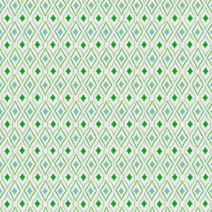 Flowerland Diamonds Turquoise RS0070 13  by Ruby Star Society - Moda -