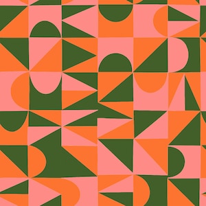 Floradora Building Blocks Green RS6024 14 by Jen Hewett  -  Ruby Star Society-Moda- Half Yard