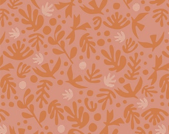 Boho Birds Snapdragon DUV60105 from Duval designed by Suzy Quilts for Art Gallery-Half Yard