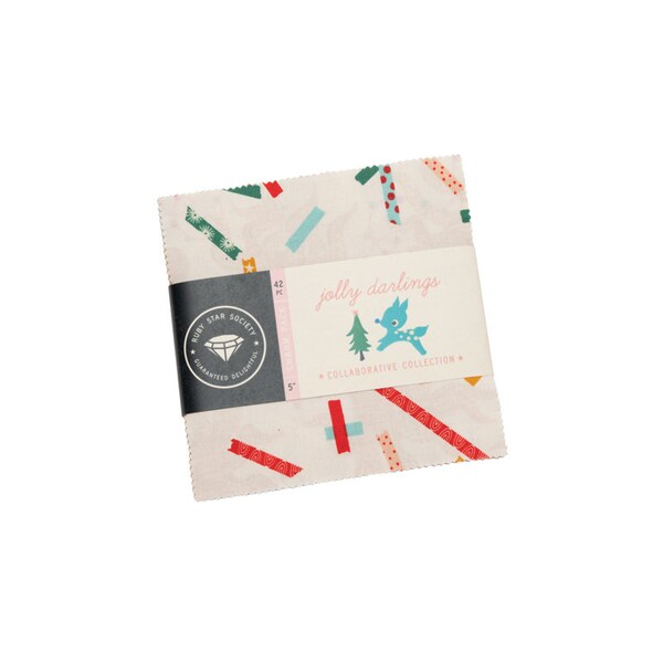 Jolly Darlings Charm Pack RS5080PP by Ruby Star Society - Moda -