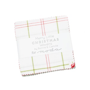 Merry Little Christmas  Woven Charm Pack by Bonnie and Camille- Moda-