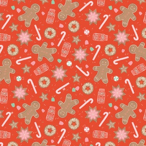 Holiday Cheer  Main C13610-RED by My Mind&#39;s Eye- Riley Blake Designs