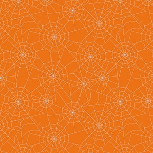 Bad to the Bone  Skeletons SC11922-ORANGE by My Mind&#39;s Eye For Riley Blake Designs 1 yard