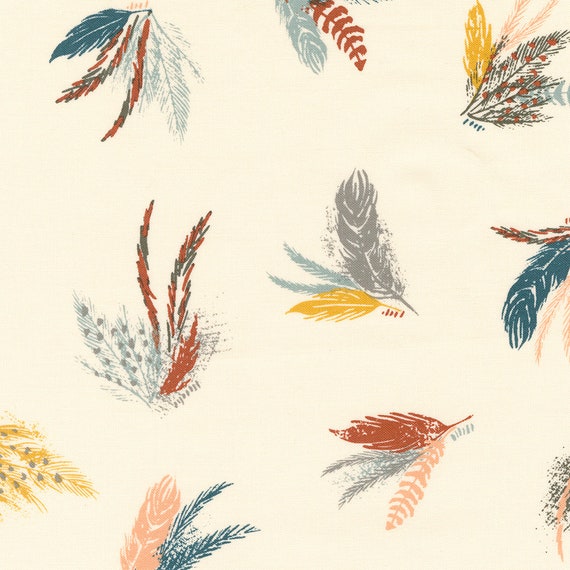 Woodland & Wildflowers Feathers on Black Woodland & Wildflowers Feathers on Black