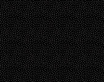 Achroma Dot Sand Black RS2061 25 by Ruby Star Society - Moda - 1/2 Yard