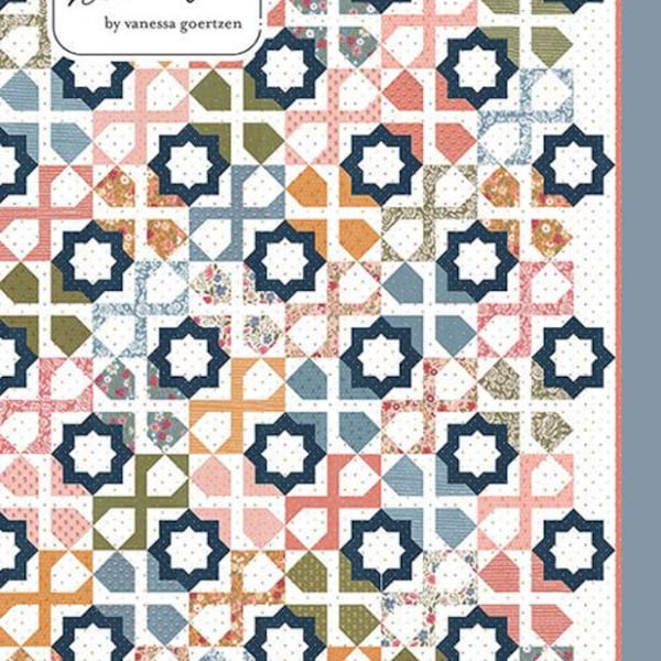 Dreamer Quilt Kit in Wild Honey by Lella Boutique- Moda- 71 1/2" X 71 1/2"