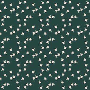 Hibiscus Ditzy C11544-HUNTER by Simple Simon- Riley Blake Designs- 1 Yard
