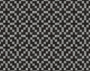 Warp Weft Honey Jacquard Black RS4065 12 by Alexia Abegg -  Ruby Star Society- Moda- 1/2 Yard