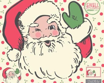 PREORDER Swell Christmas Santa Digital Panel 52 X 60