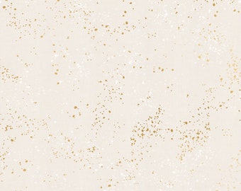 Speckled Metallic White Gold RS5027 14M by Ruby Star Society - Moda - HALF YARD