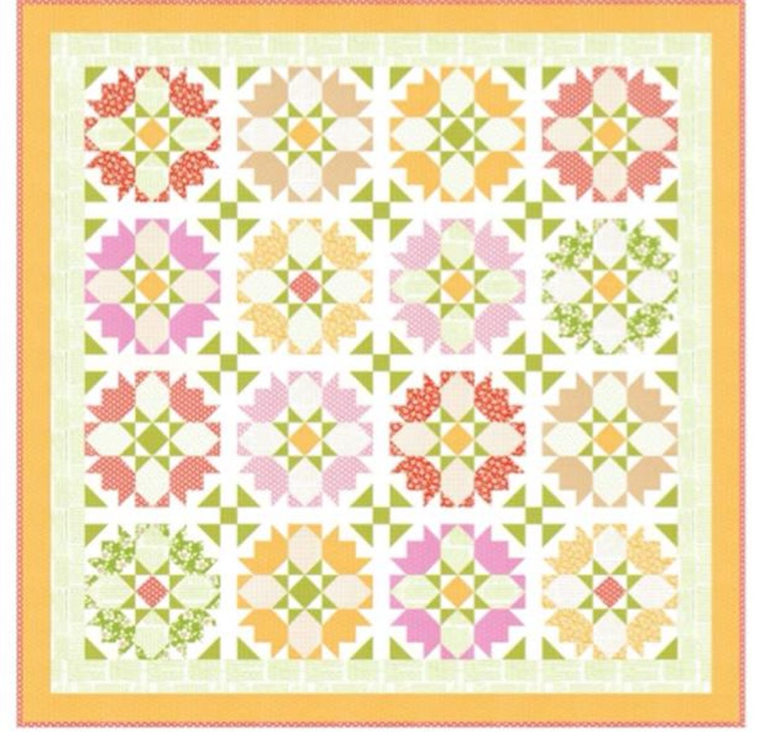Garden Rosehips Quilt Kit Using Summers End by Fig Tree- Moda -64" X 64 ...