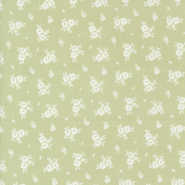 Flower Girl Blooms Pear 31734 18 by Heather Briggs- Moda- 1/2 Yard