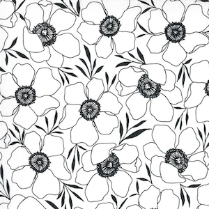 Illustrations Moody Florals Paper 11502 11 - Moda- 1 yard