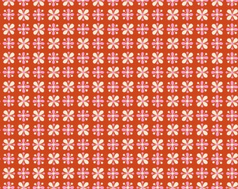 Petunia Wallflower Cayenne RS3051 14 by Kimberly Kight -Ruby Star Society - Moda-  Half Yard