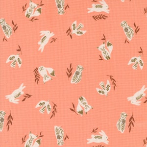 Folk Lore Fable Friends Peach Blossom 45603 18 by Fancy That Design House- Moda- 1/2 Yard