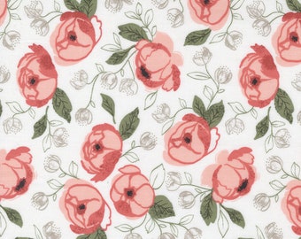 Country Rose Country Bouquet Cloud 5170 11  by Lella Boutique- Moda- 1 Yard