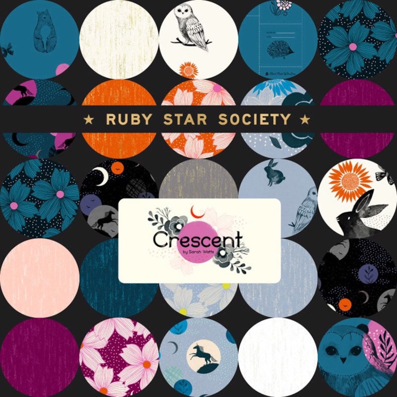 PREORDER--Crescent Junior Jelly Roll by Sarah Watts Ruby Star Society-Moda
